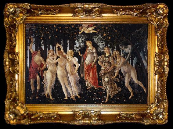 framed  Sandro Botticelli La Primavera (mk08), ta009-2